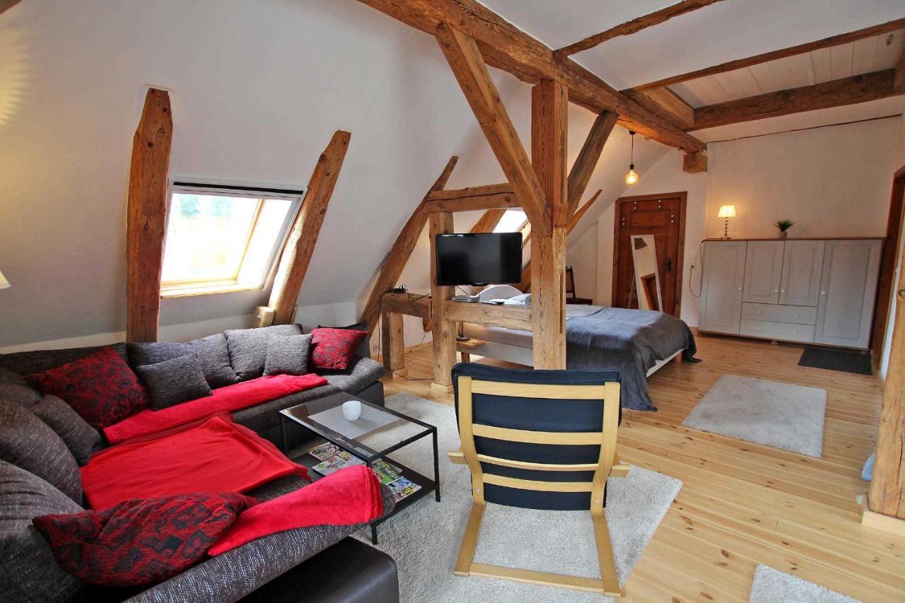 Ferienwohnung im Forsthaus am See SEE 9811 Schwarz Exterior foto
